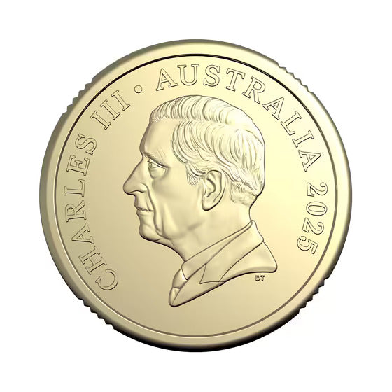 2025 Men’s Australian Open $2 Privy Mark Coin in Folder (Sealed)