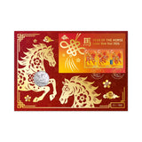 2026 50c Lunar Year of the Horse PNC with Envelope Privy Mark