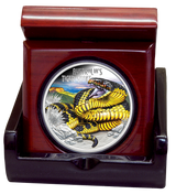 Deadly & Dangerous 2025 Tiger Snake 1oz Silver Proof Coin