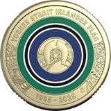 30th Anniversary of the Torres Strait Islander Flag 2025 $2 Coloured C Mintmark Uncirc Coin Card