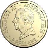 30th Anniversary of the Torres Strait Islander Flag 2025 $2 Coloured C Mintmark Uncirc Coin Card