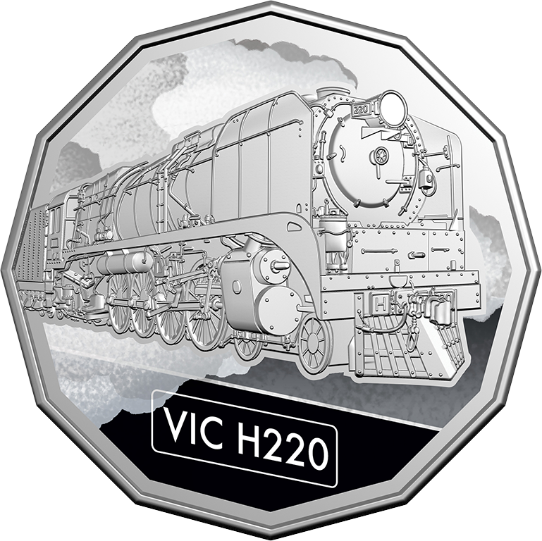 Steam Giants 2025 50c Colour Uncirculated 7 Coin Set