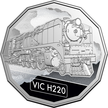 Steam Giants 2025 50c Colour Uncirculated 7 Coin Set
