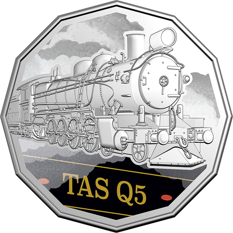 Steam Giants 2025 50c Colour Uncirculated 7 Coin Set