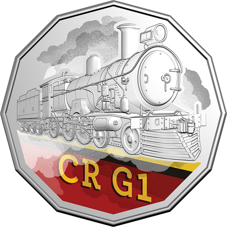 Steam Giants 2025 50c Colour Uncirculated 7 Coin Set