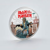 Iron Maiden 2025 UK 1oz Silver Proof Colour Coin