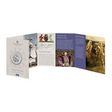 2026 £5 UK The Royal Tudor Beasts The Royal Dragon BU Coin Card