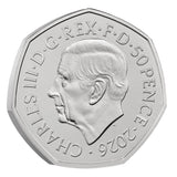 2026 50p UK 100 Years of Winnie the Pooh Kindness Brilliant Uncirculated Coin