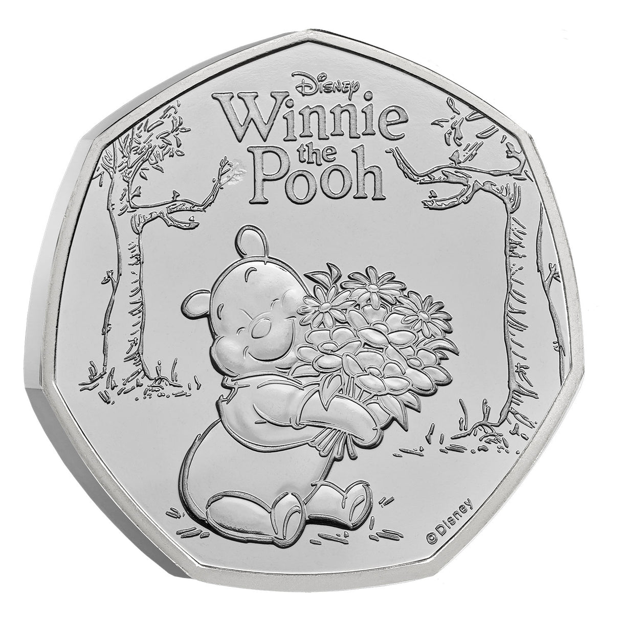 2026 50p UK 100 Years of Winnie the Pooh Kindness Brilliant Uncirculated Coin
