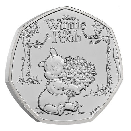 2026 50p UK 100 Years of Winnie the Pooh Kindness Brilliant Uncirculated Coin