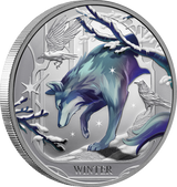 Seasons Winter 2025 1oz Coloured Silver Proof Coin