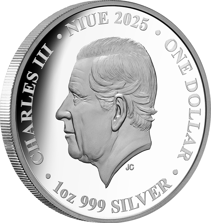 Seasons Winter 2025 1oz Coloured Silver Proof Coin