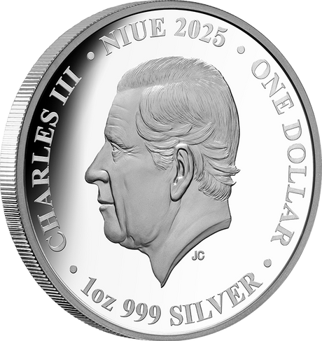 Seasons Winter 2025 1oz Coloured Silver Proof Coin